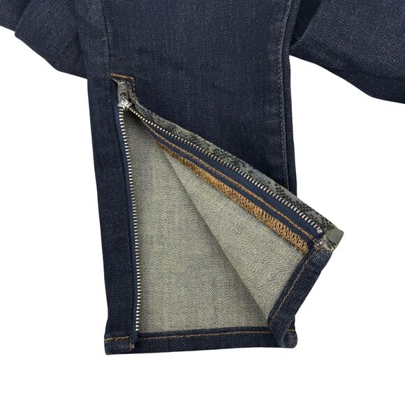 NWT PILCRO Anthropologie High-Rise Ankle-Zip Skinny Jeans Size 27 - Picture 7 of 8